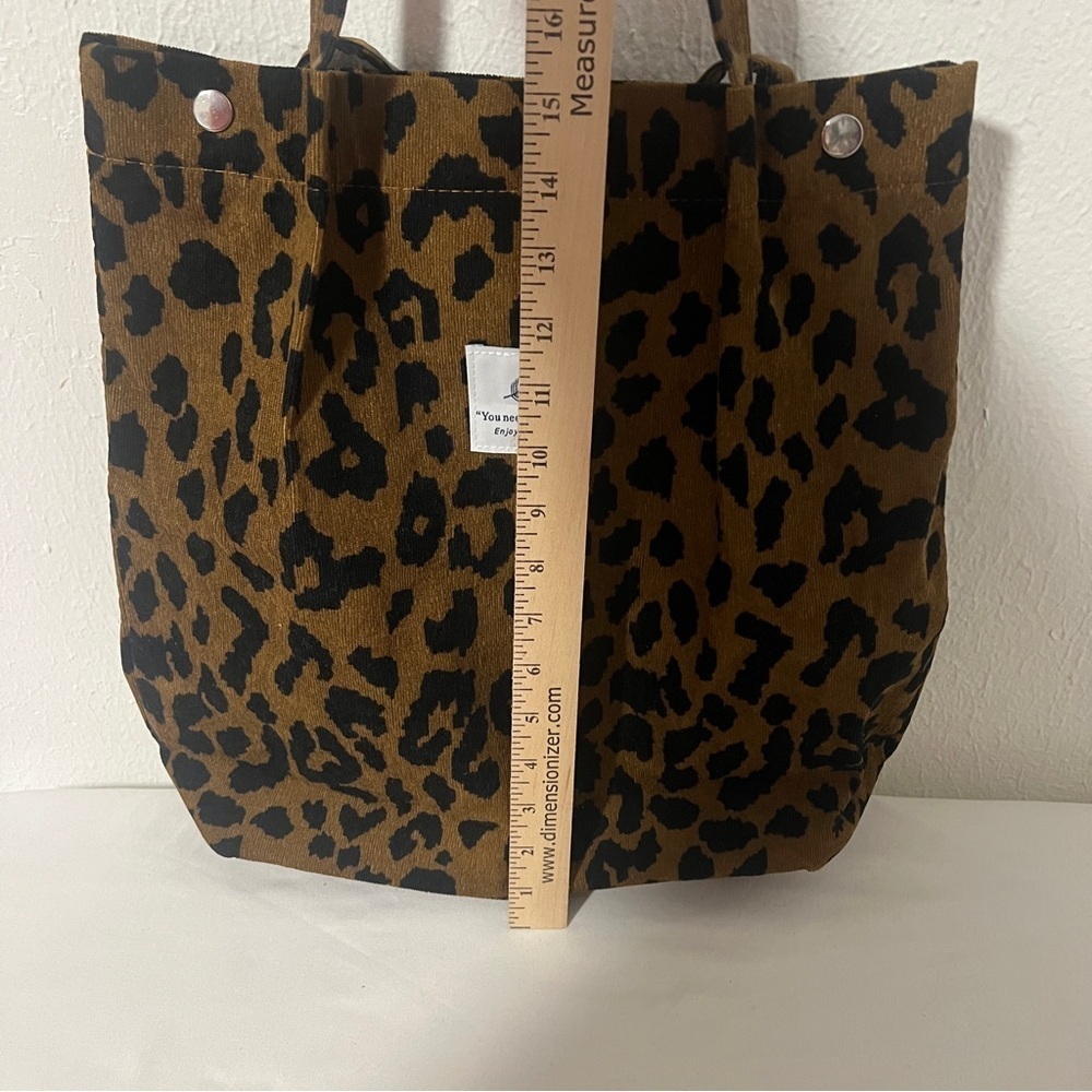 Corduroy Tote Bag Women,Shoulder Handbags,Travel Bag “You Need This One” NWOT - Picture 7 of 8